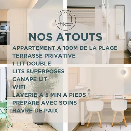 Eau Zee - Private Terrace - 100m *